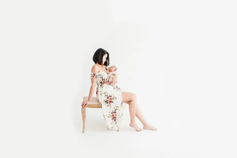 Séance nouveau né au studio